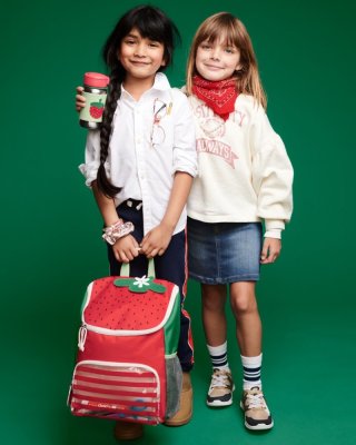 SKIP HOP Spark Style Ryggsäck BIG Strawberry 3yr+