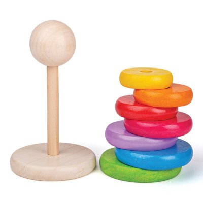 Bigjigs Baby Regenbogen Hampelmann