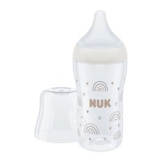 NUK Babyflasche aus Glas mit Temperaturkontrolle Perfect Match 230 ml