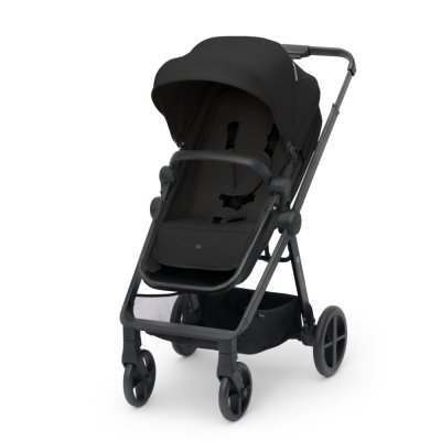 KINDERKRAFT Kinderwagen kombiniert 3 in 1 Newly Classic schwarz + Mink PRO