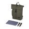 PETITE&MARS Batoh přebalovací na kočárek Jackob Military Green