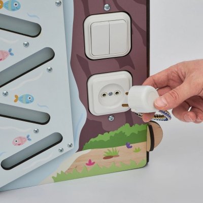 BusyKids Activity board Domček DINO