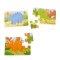 Bigjigs Toys Puzzle 3w1 dinozaury