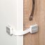BABYONO Universal security locks for furniture, gray 2 pcs