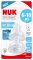 NUK Smoczek FLOW Control 6-18m, 2 szt