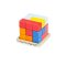 Bigjigs Toys Cubo apilable de madera