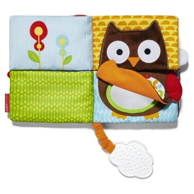 SKIP HOP Boek en rammelaar 2 in 1 Explore&More Draaien en vouwen 0 m+