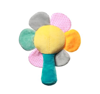 BABYONO Rattle leksak Rainbow Flower