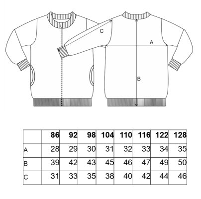 Bluza podszyta LESK Outlast® - szary melanż szary groszek/różowy baby