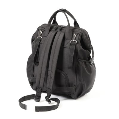 BABYONO Wickeltasche / Rucksack Modern Style black