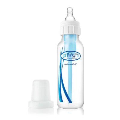 DR.BROWN'S Options+ Anti-Kolik-Flasche schmal 2x250 ml Kunststoff, blau