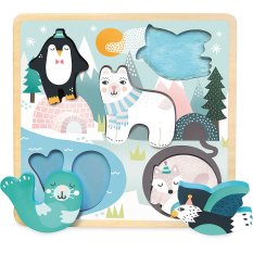 Vilac Sensorische Puzzel Ice