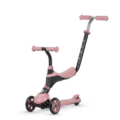 QPLAY Hulajnoga/jezdzik Sema 5w1 Pink, wiek 1-6 lat, do 50 kg