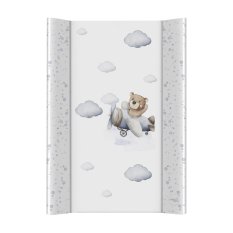 CEBA BABY Podložka přebalovací 2-hranná s pevnou deskou (50x70) Ultra Light Pilot Bear