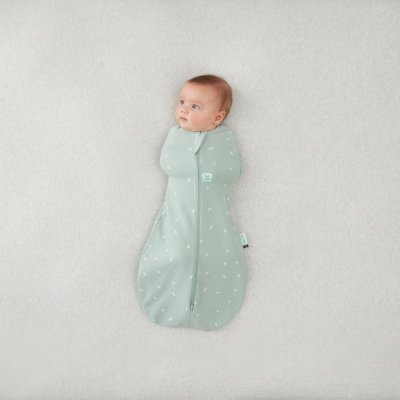 ERGOPOUCH Otulacz i śpiworek 2w1 Cocoon Sage 3-6 m, 6-8 kg, 1 tog