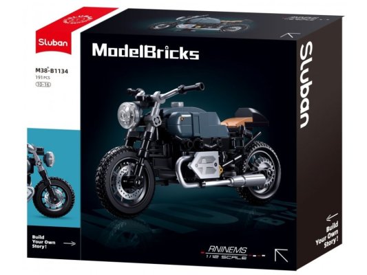 Sluban Model Bricks M38-B1134 Moto Latte