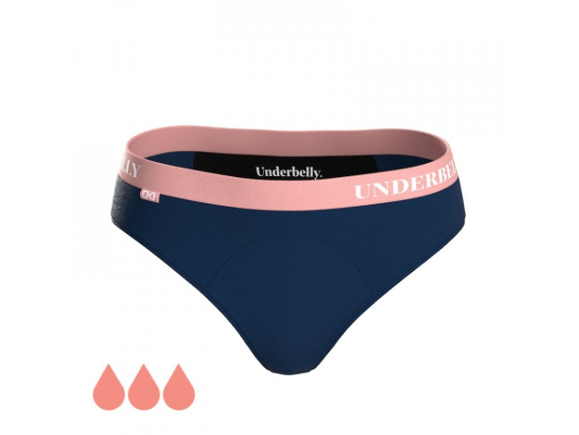 Menstrualne gaćice Underbelly univers, Jače menstruacije - plave
