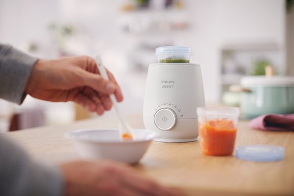 Philips AVENT Pullo- ja vauvanruoanlämmitin Premium SCF358/00