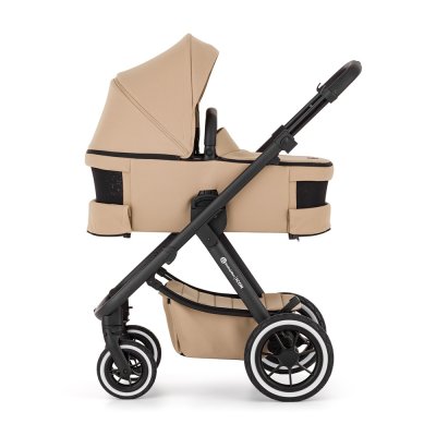 PETITE&MARS SET Kočárek 4v1 ICON Mocha Beige LITE AIR + CBX By CYBEX Aton B2 i-Size
