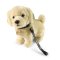 Rappa Plüschhund Golden Retriever stehend mit Leine 25 cm ECO-FRIENDLY
