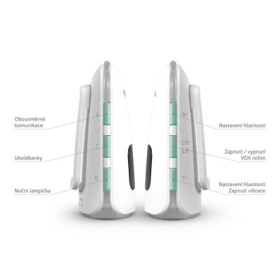 Cyfrowa niania elektroniczna TRUELIFE NannyTone VM3