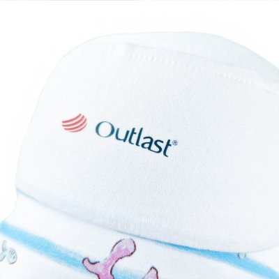 Czapka cienka Outlast® - biały/wieloryb