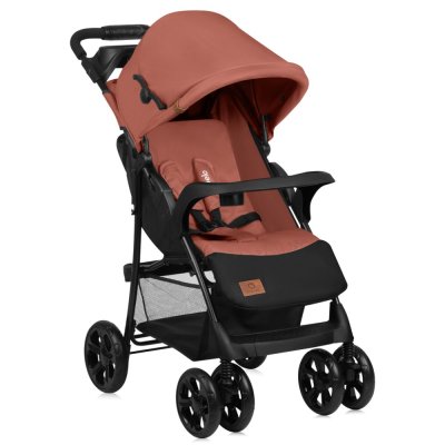 LIONELO Carrinho de passeio Emma Plus Coral Pink
