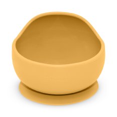PETITE&MARS Miska silikónová s prísavkou Take&Match Intense Ochre 6m+