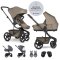 EASYWALKER Set XL kočárek kombinovaný Harvey NXT s příslušenstvím Mocha Brown