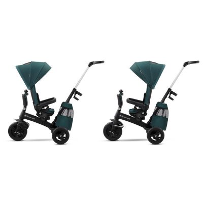 KINDERKRAFT SELECT Dreirad Easytwist Midnight Green, Premium