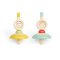 Bigjigs Toys Drveni zvrk s užetom 1 kom