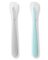 SKIP HOP Ess-Set mit Tasse, 5-teilig, Easy-Feed Mealtime Set, Blaugrün/Grau, ab 6 Monaten