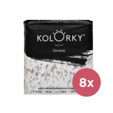 KOLORKY NIGHT Pannolini usa e getta eco notte L (8-13 kg) 152 pz - SCORTA MENSILE