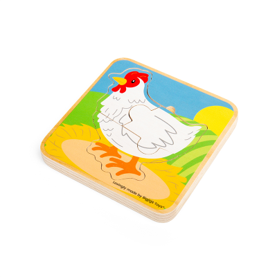 Bigjigs Toys Puzzle Lebenszyklus Huhn