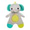 BRIGHT STARTS Spielzeug – Beißring Snuggle&Teethe Elefant 0 m+