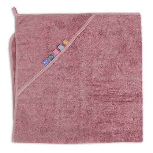 CEBA Serviette à capuche Ligne EcoVero 100x100 Rose Tan Ceba