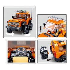 Sluban Model Bricks M38-B1013 SUV Américain Bronx
