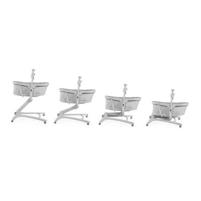 CHICCO Baby Kram 4 i 1 spjälsäng/solstol/stol - Aquareelle