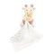 Doudou Plüss zsiráf takaróval 11 cm