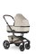 EASYWALKER Kombikinderwagen Jimmey Explore Pearl Taupe AIR + CYBEX Aton B2 i-Size + Base