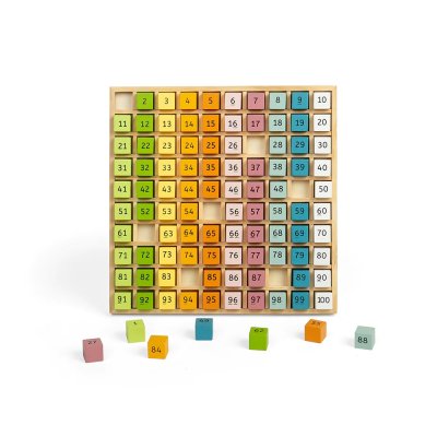 Bigjigs Toys FSC® Pladenj s številkami