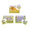 Bigjigs Toys Puzzle 3w1 zwierzątka safari