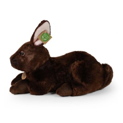 Rappa Plišasti zajček ležeči 36 cm ECO-FRIENDLY