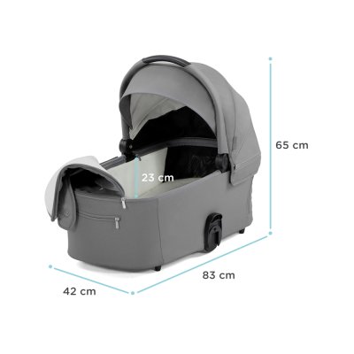 KINDERKRAFT SELECT Kinderwagen kombiniert Nea 2in1 Deep Grey, Premium