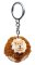 2Kids Toys Houten sleutelhanger pompon Leeuw