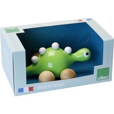 Vilac Fa dinoszaurusz kerekeken zöld