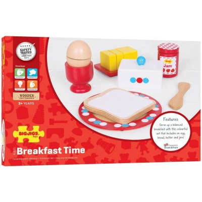 Bigjigs Toys Frühstücks-Set aus Holz
