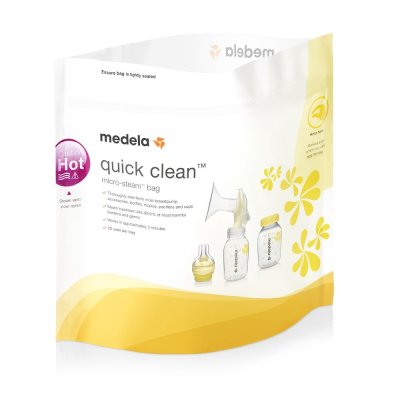 MEDELA Quick Clean sterilizacijske vrečke za mikrovalovno pečico 5 kos