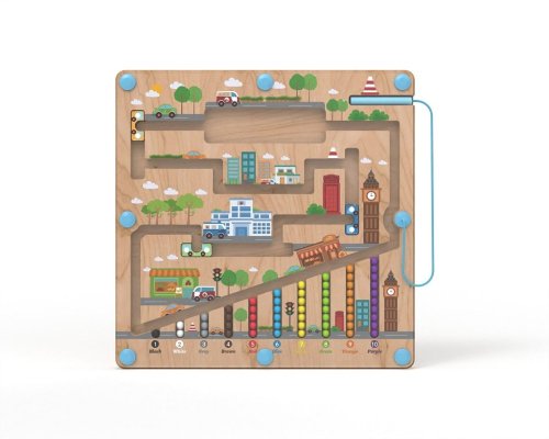 2Kids Toys Magnetische Spielplatte City