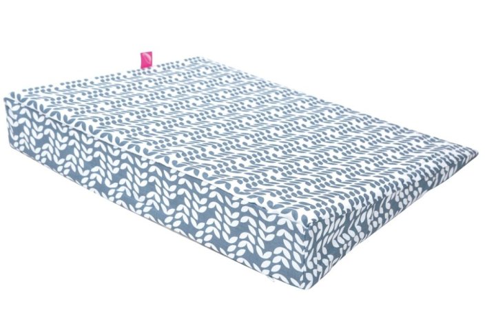 MOTHERHOOD Wedge pillow Blue Classics new 60x45x9 cm, 0-6 m